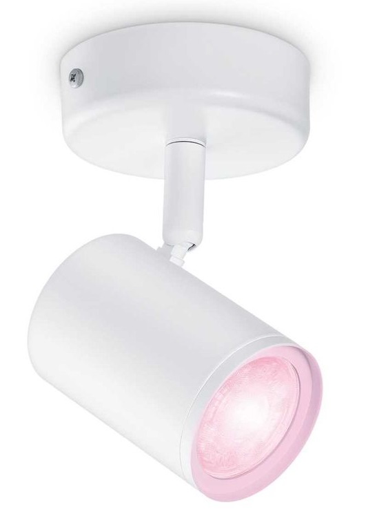 Умный светильник WiZ IMAGEO Spots 1x5W W 22-65K RGB Белый