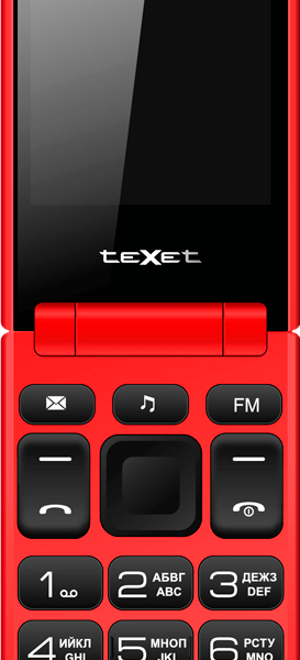 Мобильный телефон teXet TM-406 Dual sim Red