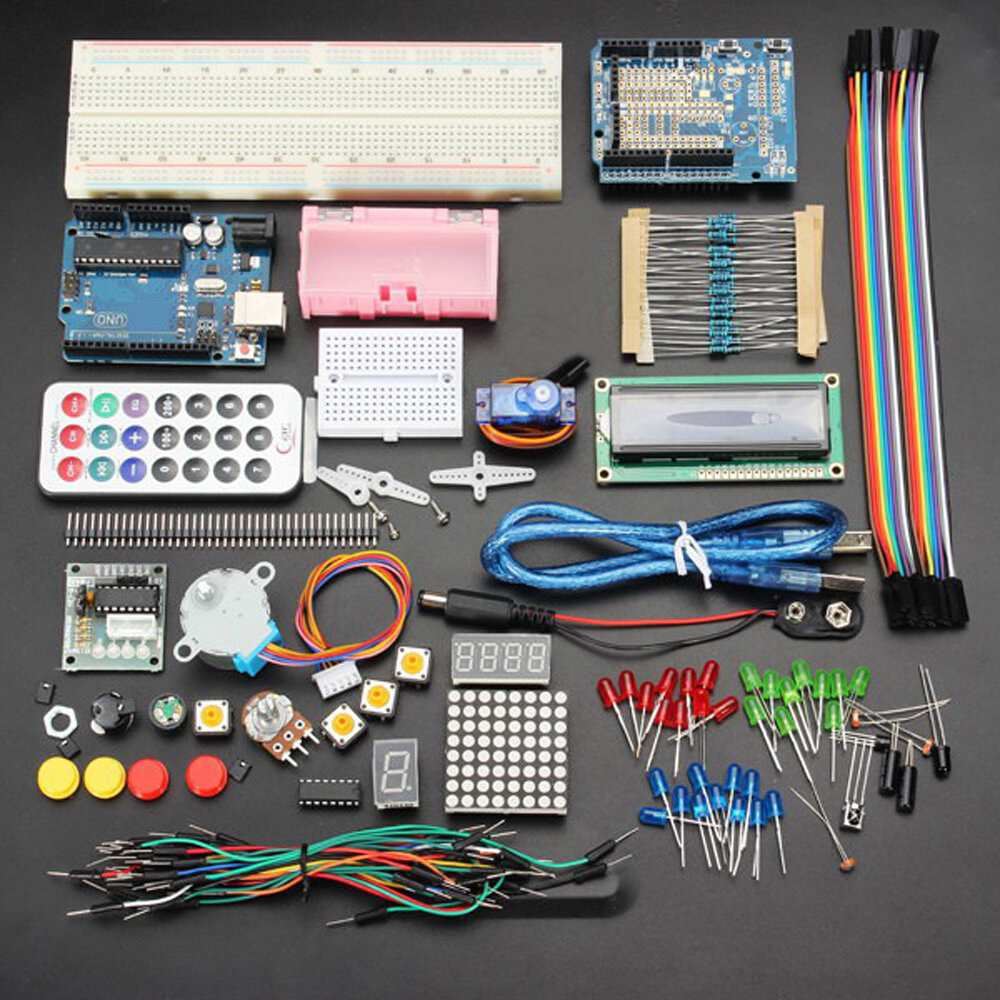 Базовые стартовые наборы Geekcreit® UNOR3 № Батарея Версия для Arduino Картонная упаковка Коробка (Arduino-совместимая)