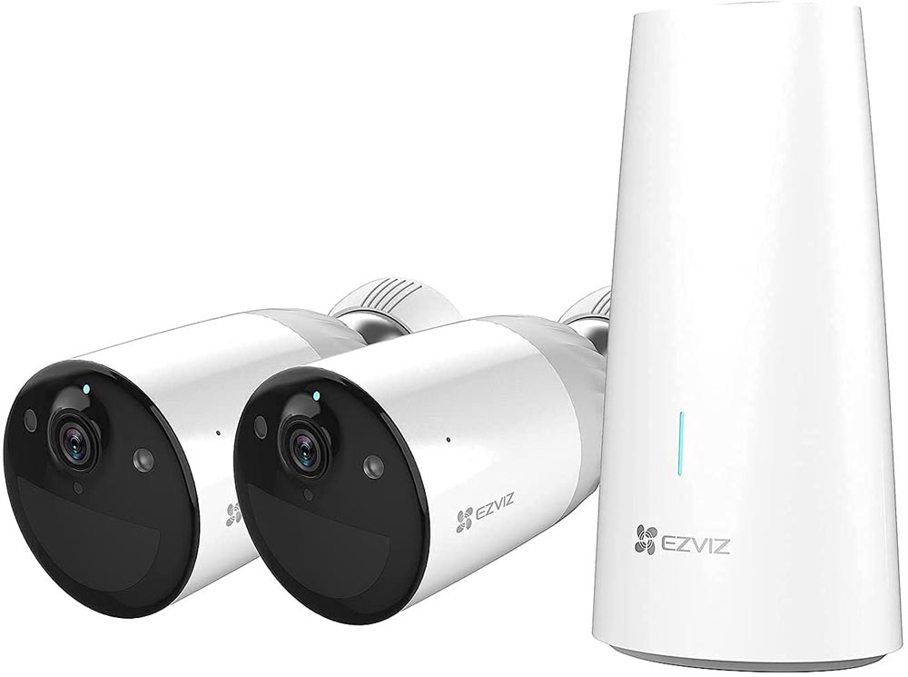 IP-камера Ezviz BC1-B2 комплект 2 камеры 1080P + станция Белая