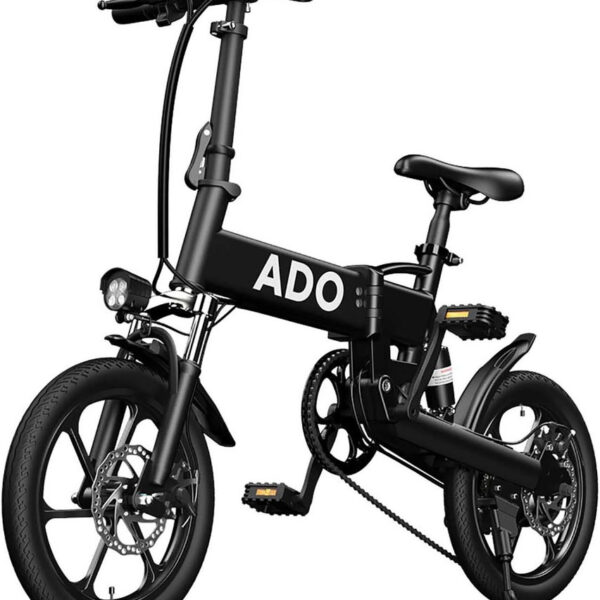 Электрический велосипед ADO Electric Bicycle A16 Черный