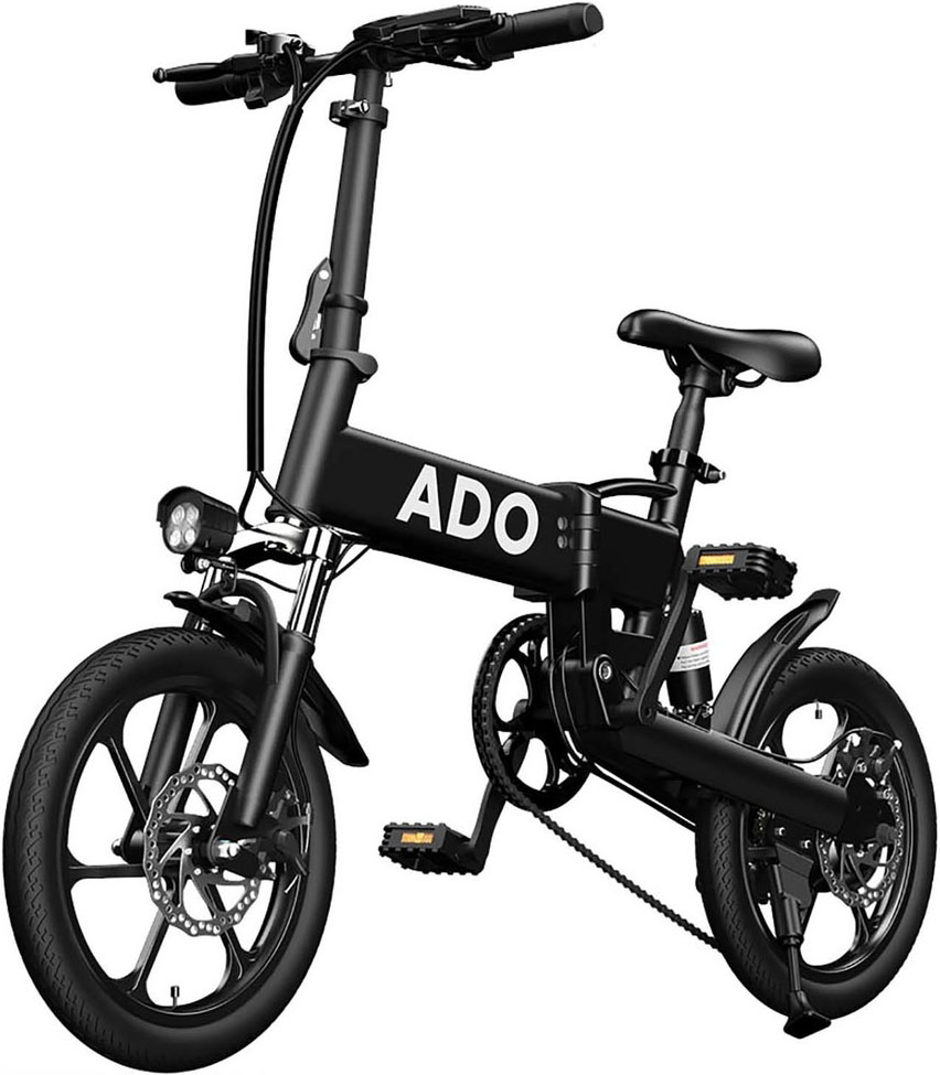 Электрический велосипед ADO Electric Bicycle A16 Черный