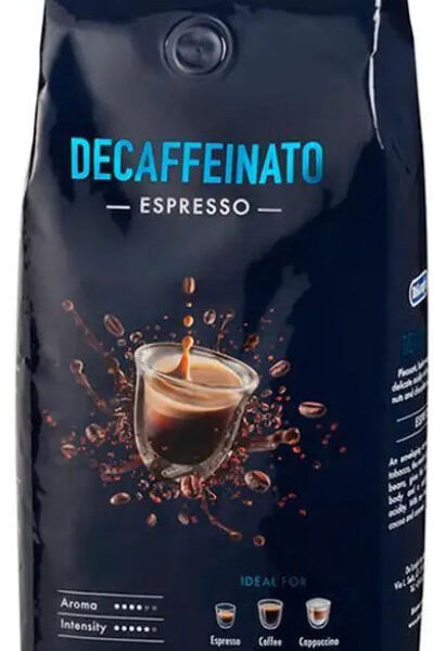 Кофе зерновой DeLonghi DLSC607 DECAFFEIN 500 г