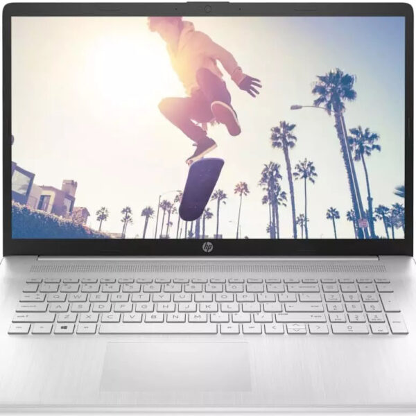 Ноутбук HP 17-cp0142ur 17.3" AMD Ryzen7 5700U 8/512Gb Серебристый