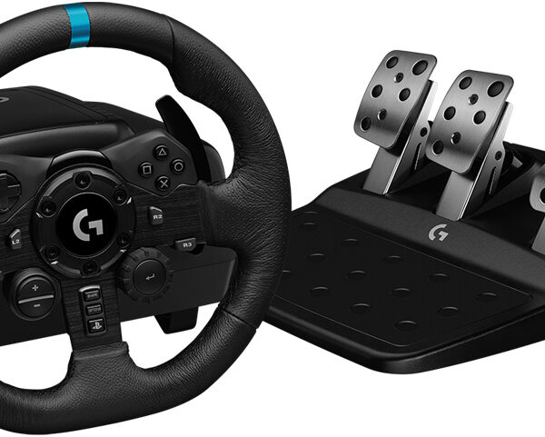 Игровой руль Logitech G923 Racing Wheel and Pedals for PS4 and PC Black