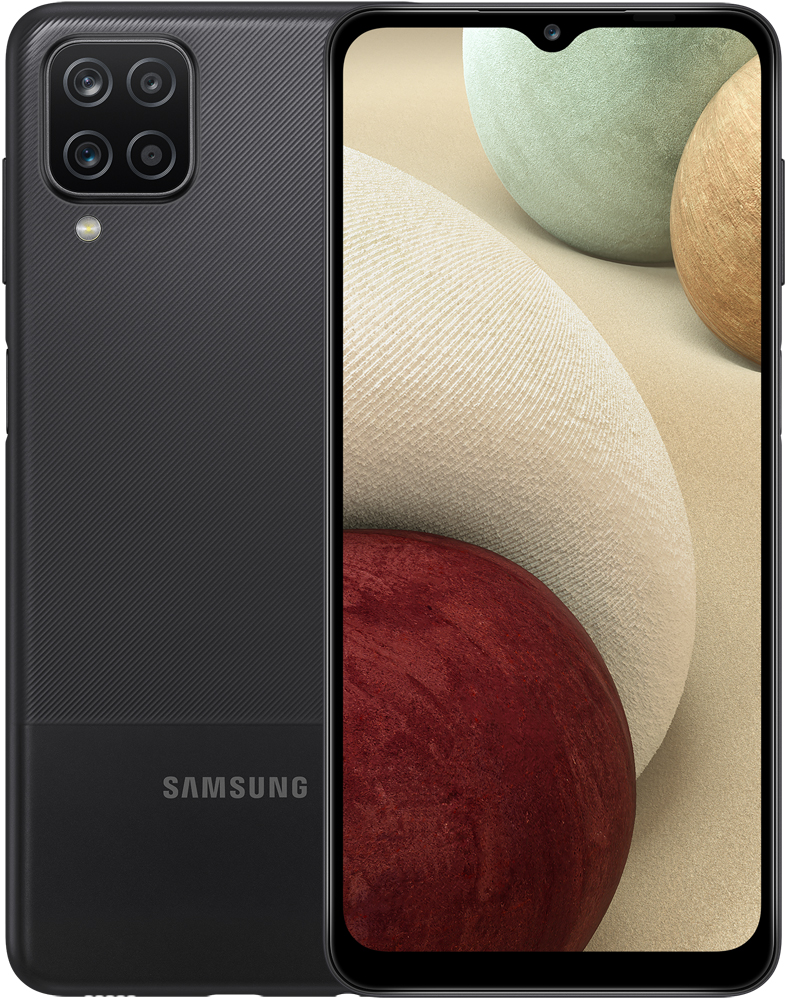 Смартфон Samsung Galaxy A12 (2021) 4/64Gb Black