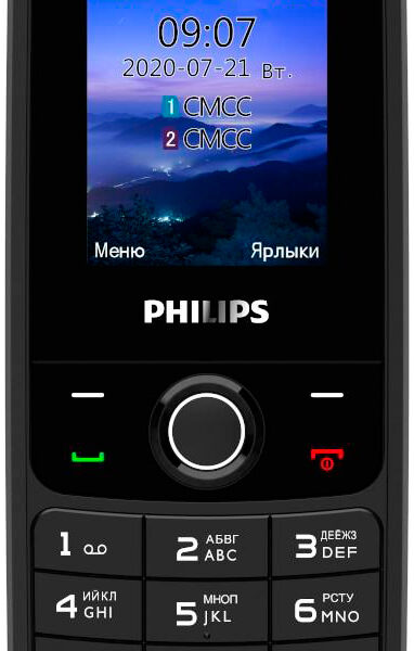 Мобильный телефон Philips Xenium E117 Dual sim Grey