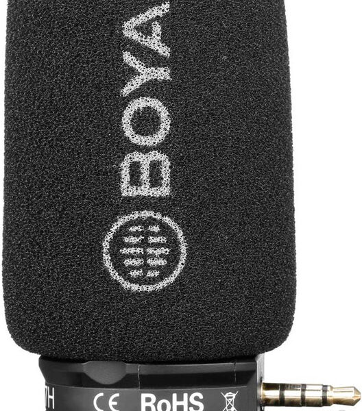 Микрофон Boya BY-A7H штекерный конденсаторный Black