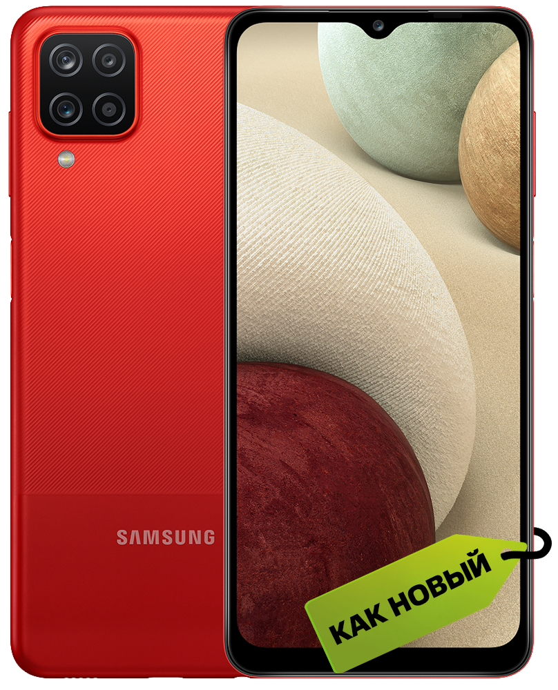 Смартфон Samsung Galaxy A12 (2021) 3/32Gb Red "Как новый"