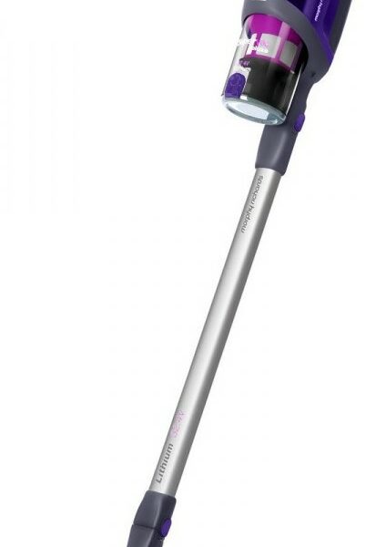 Беспроводной вертикальный пылесос Morphy Richards Supervac Sleek Pro Grey/Purple (734000EE)