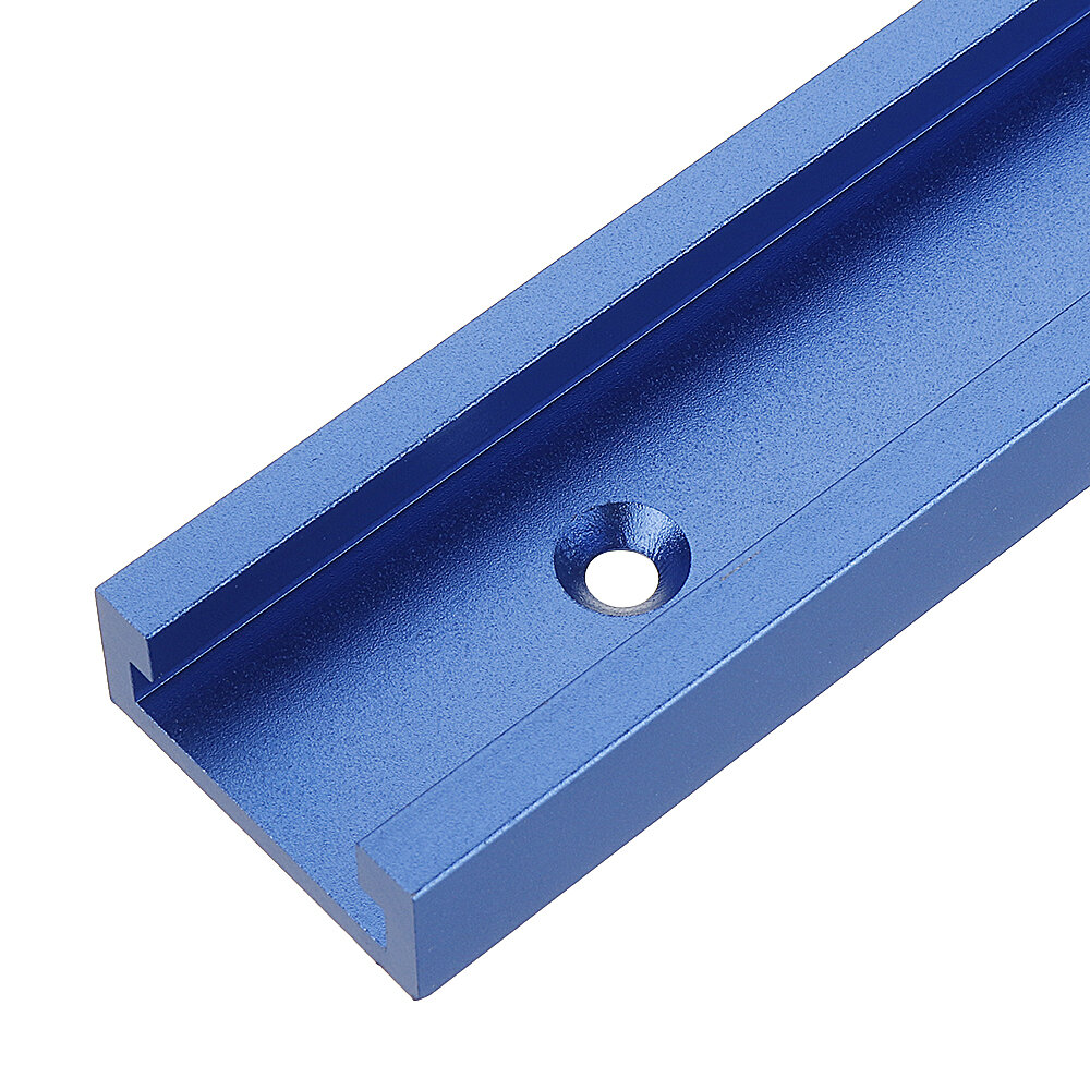 Синий 100-1200 мм Т-образный паз Т-образный трек Угловая направляющая Слот для приспособления 30x12,8 мм для настольной