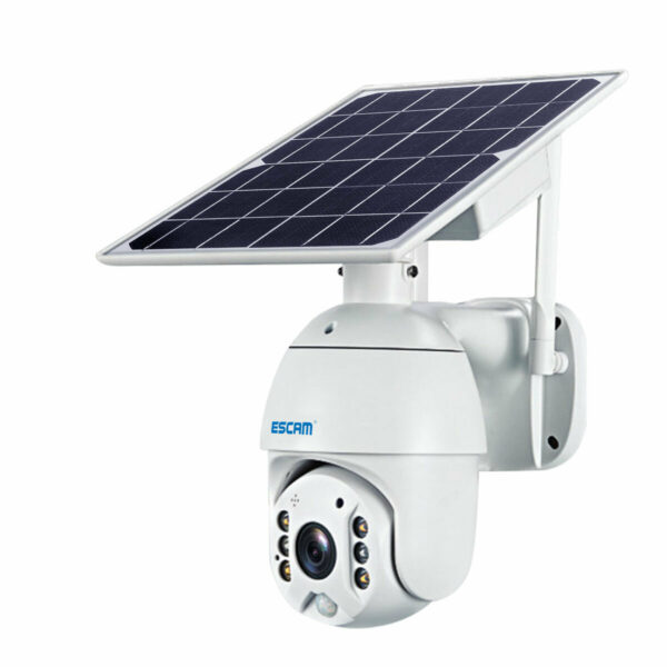 ESCAM QF280 1080P Облачное хранилище PT WIFI PIR Тревога IP камера с панелью Солнечная Полноцветное ночное видение Двуст