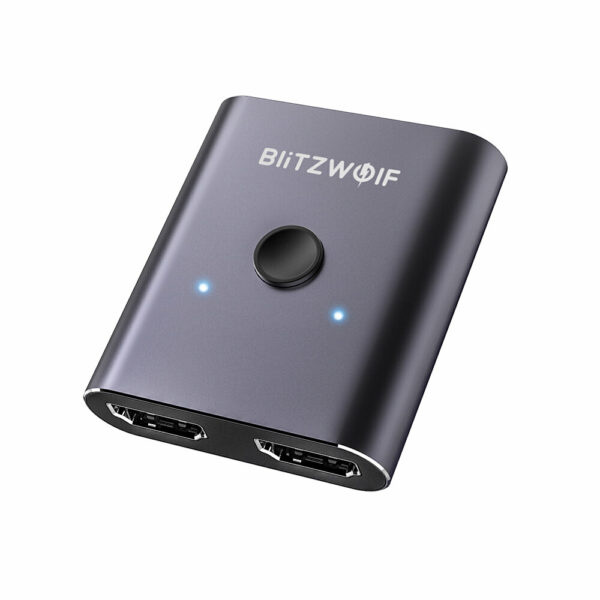 BlitzWolf® BW-HDC2 Двунаправленный переключатель HDMI 1 Вход 2 Выход / 2 Вход 1 Выход HDMI Разветвитель 1080P Видео Дисп