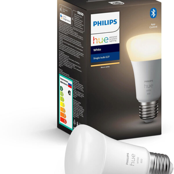 Лампа Philips Hue 9W A60 E27 RUS White