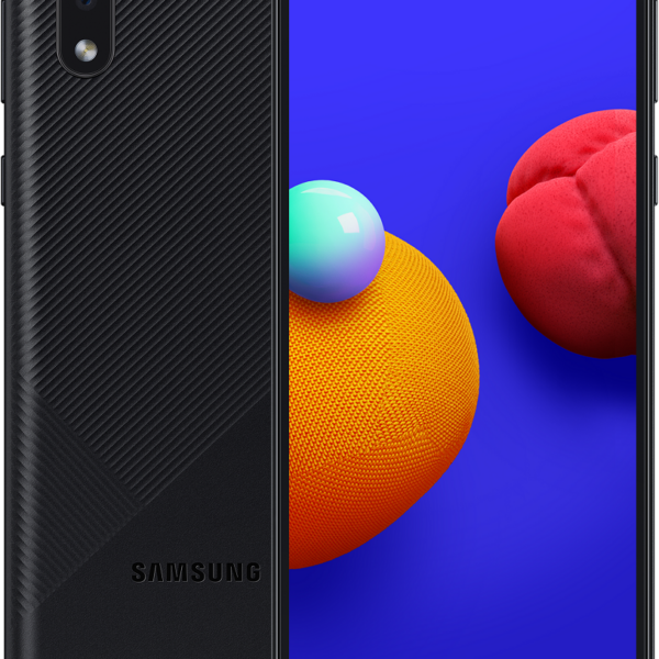 Смартфон Samsung Galaxy A01 Core 1/16GB Black
