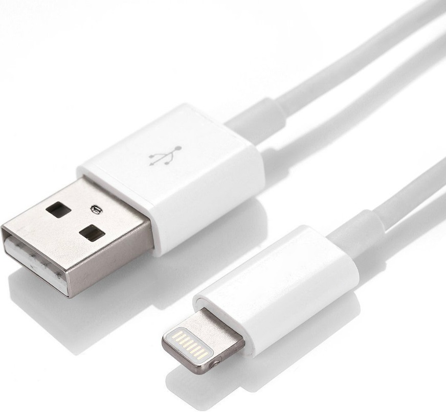 Дата-кабель RedLine USB - Lighting 8-pin White