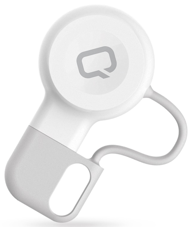 Беспроводное зарядное устройство Qumo PowerAid Qi для Apple Watch  Grey
