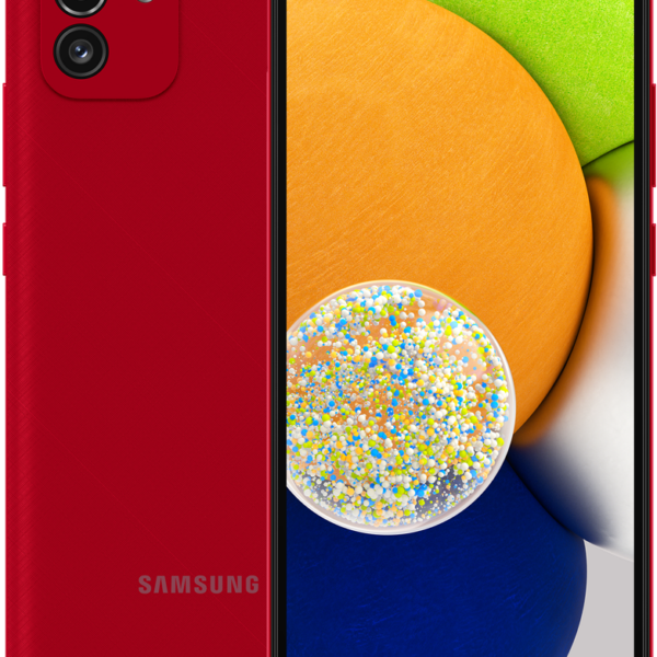 Смартфон Samsung Galaxy A03 3/32Gb Красный