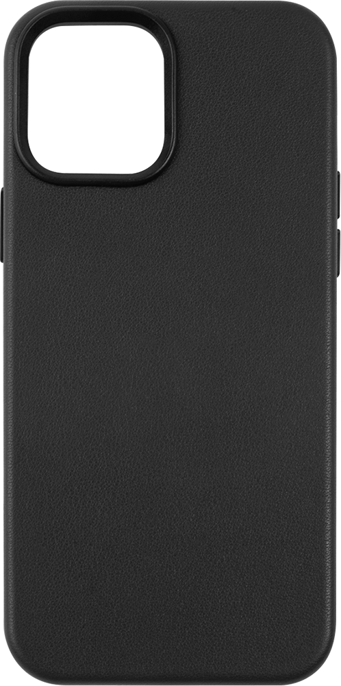 Чехол-накладка RedLine для iPhone 12|12 pro MagSafe кожаный Черный