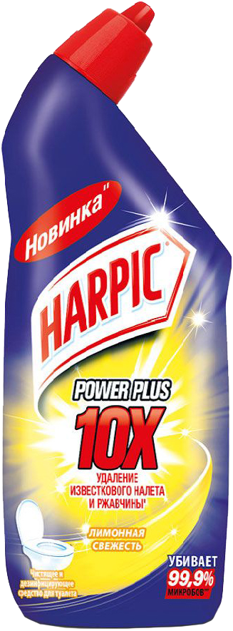 Чистящее средство для унитаза Harpic Power Plus Лимонная свежесть 700мл