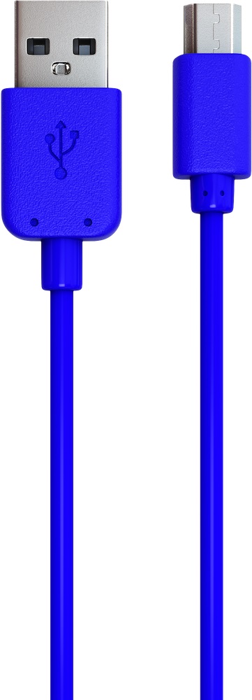 Дата-кабель RedLine USB - micro USB blue