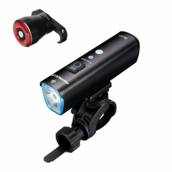 Комплект велосипедных фонарей Astrolux® с SL01 1000 лм Smart Vibration Sensing Headlight Front Лампа и SM10 Smart Brake