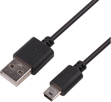 Дата-кабель Gal 2623 USB - miniUSB Black