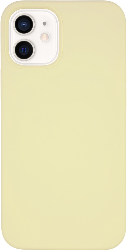 Клип-кейс VLP iPhone 12 mini liquid силикон Yellow