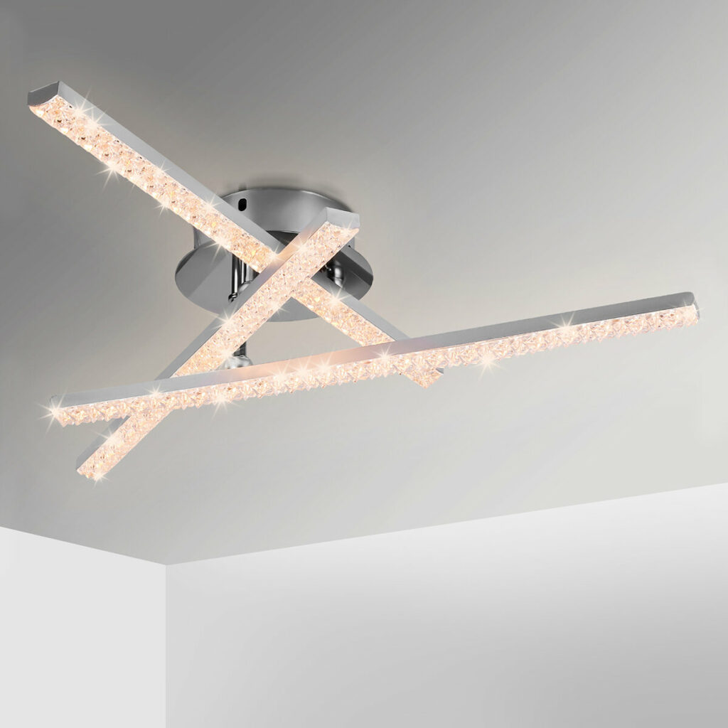 Elfland AC85V ~ 265V 24W современный LED потолочный светильник хрустальный свет бар спальня гостиная люстра Лампа освеще