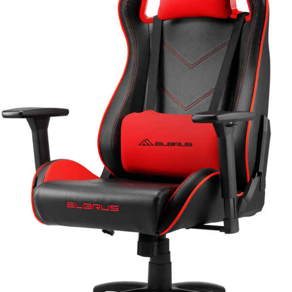 Игровое кресло Sharkoon Elbrus 2 Черно-красное