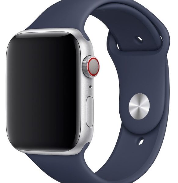Ремешок для умных часов Everstone ES-AWBS-204 Apple Watch 42/44мм силиконовый Blue