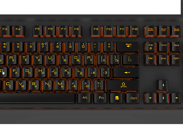 Клавиатура HIPER GK-5 PALADIN проводная игровая Черная