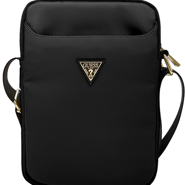 Чехол Guess для планшетов 10" сумка Nylon Tablet bag with Triangle metal logo Черный