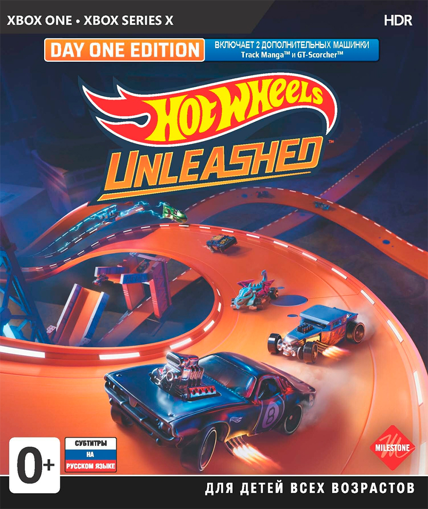 Игра Microsoft Xbox One Hot Wheels Unleashed Day One Edition русские субтитры