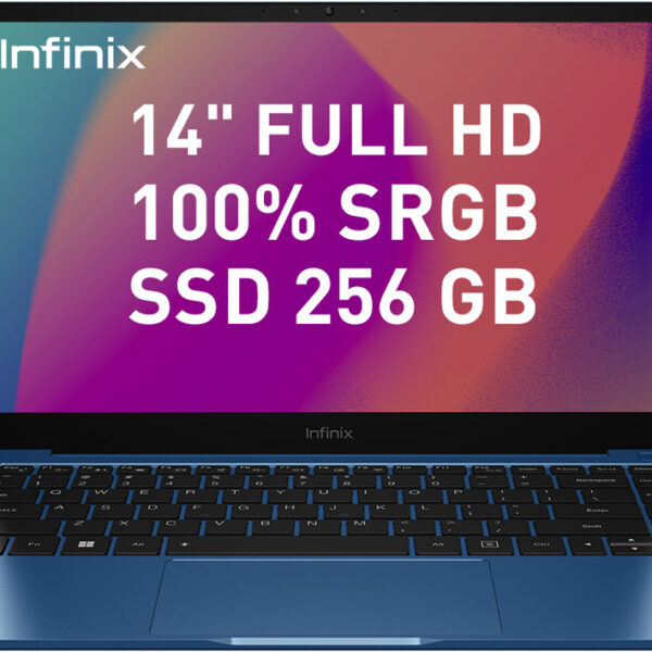 Ноутбук Infinix Inbook X2 T097801 14" 4/256Gb Голубой