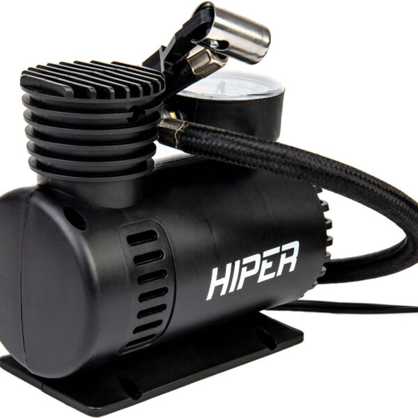 Автомобильный компрессор HIPER HAC12 12 л/м Черный