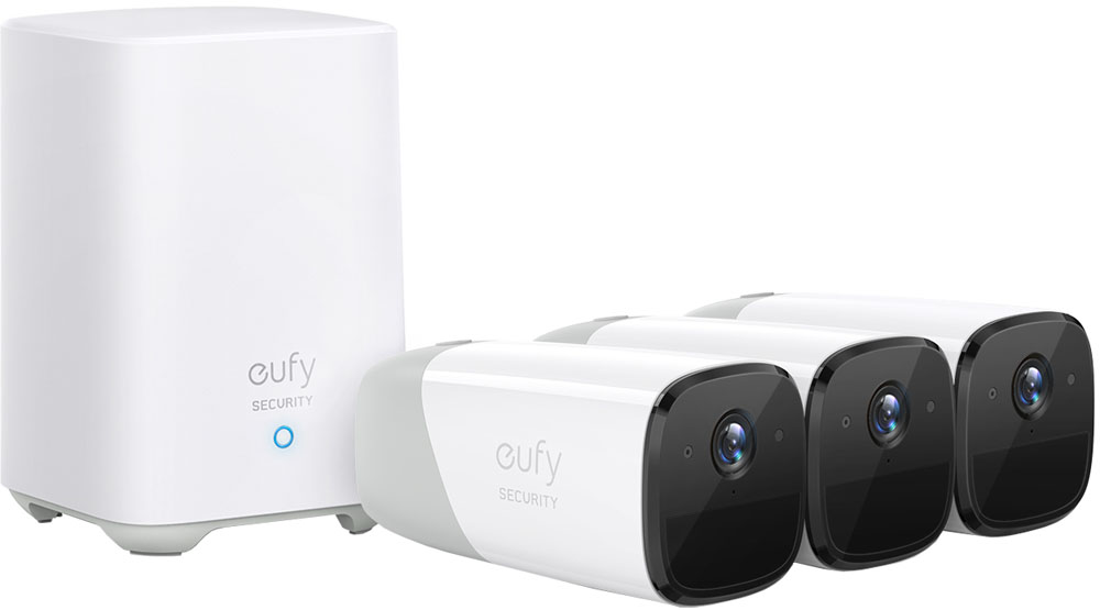 Камеры безопасности Anker Eufy Cam 2 3 камеры White (EUF-T88423D2-WT)