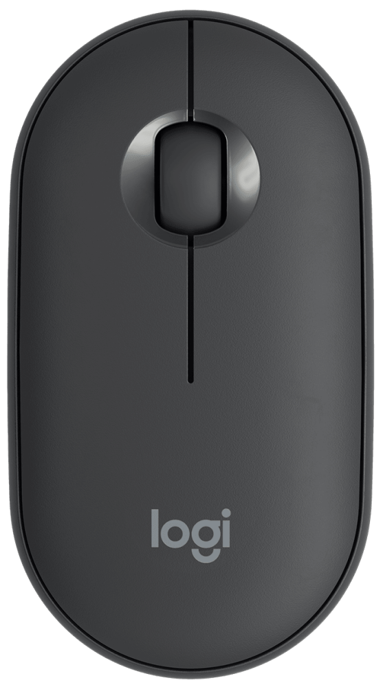 Мышь беспроводная Logitech Pebble M350 Wireless Mouse Graphite