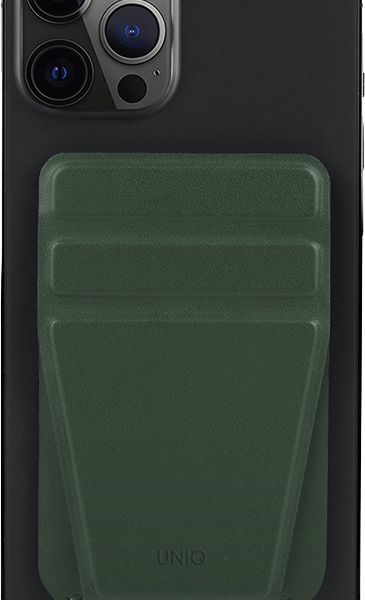 Картхолдер Uniq LYFT Magnetic с функцией стенда Зеленый