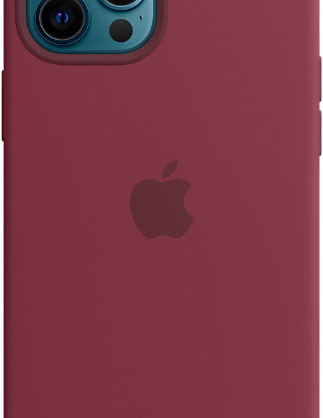 Клип-кейс Apple iPhone 12 Pro Max MagSafe силиконовый Сливовый (MHLA3ZE/A)