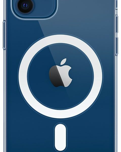 Клип-кейс Apple iPhone 12/12 Pro MagSafe силиконовый прозрачный (MHLM3ZE/A)