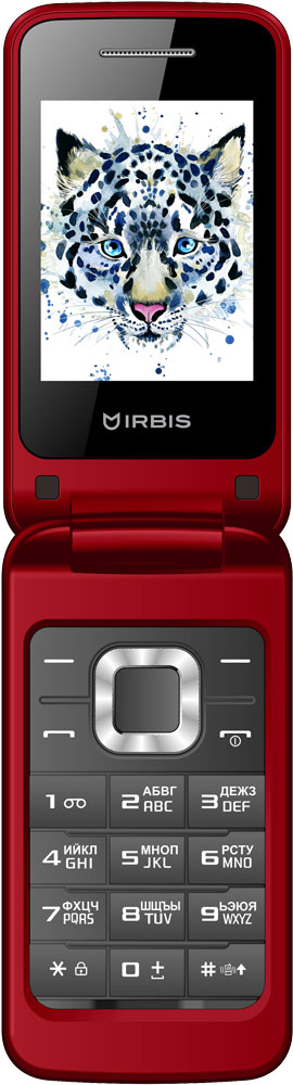 Мобильный телефон Irbis SF08 Dual sim Red