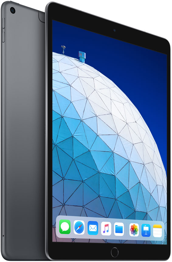 Планшет Apple iPad Air 2019 Wi-Fi Cell 10.5" 64Gb Space Grey (MV0D2RU/A)