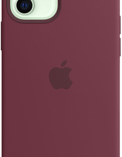 Клип-кейс Apple iPhone 12/12 Pro MagSafe силиконовый Сливовый (MHL23ZE/A)