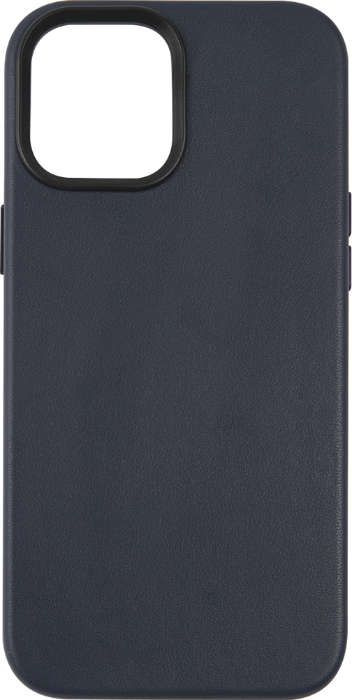 Чехол-накладка RedLine для iPhone 12 pro max MagSafe кожаный Темно-синий