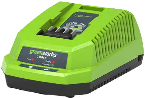 Зарядное устройство Greenworks G40C 40V Зеленое