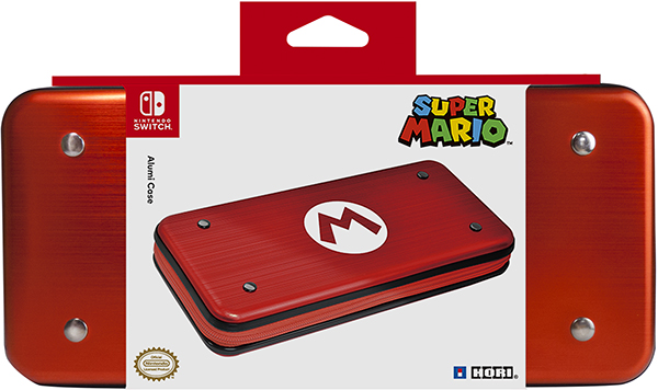 Защитный алюминиевый чехол Hori для Nintendo Switch (Mario)