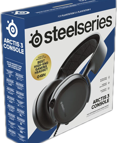 Гарнитура SteelSeries Arctis 3 для PS5 (черный)