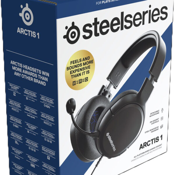 Гарнитура SteelSeries Arctis 1 для PS5 (черный)