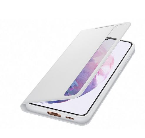 Чехол Samsung Smart Clear View Cover S21+ светло-серый (EF-ZG996CJEGRU)